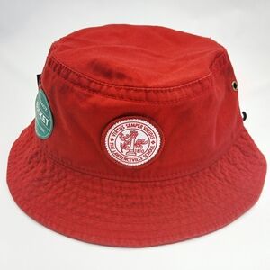 Virtus Semper Viridus The Lawrence School Legacy Red Bucket Hat